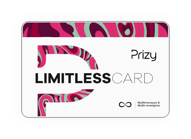 Bon d'achat Prizy LIMITLESS — Multi-enseignes universel