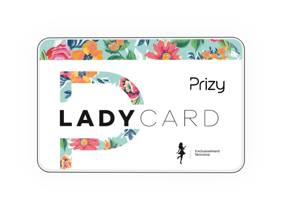 Bon d'achat Prizy LADY — Exclusivement féminine